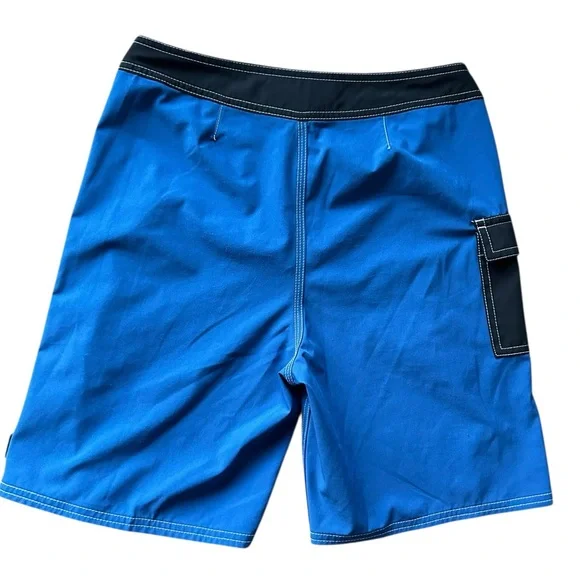 Quiksilver Saturn Blue Boardshort Swim Trunks SIZE 14 Board Short - Picture 9 of 15